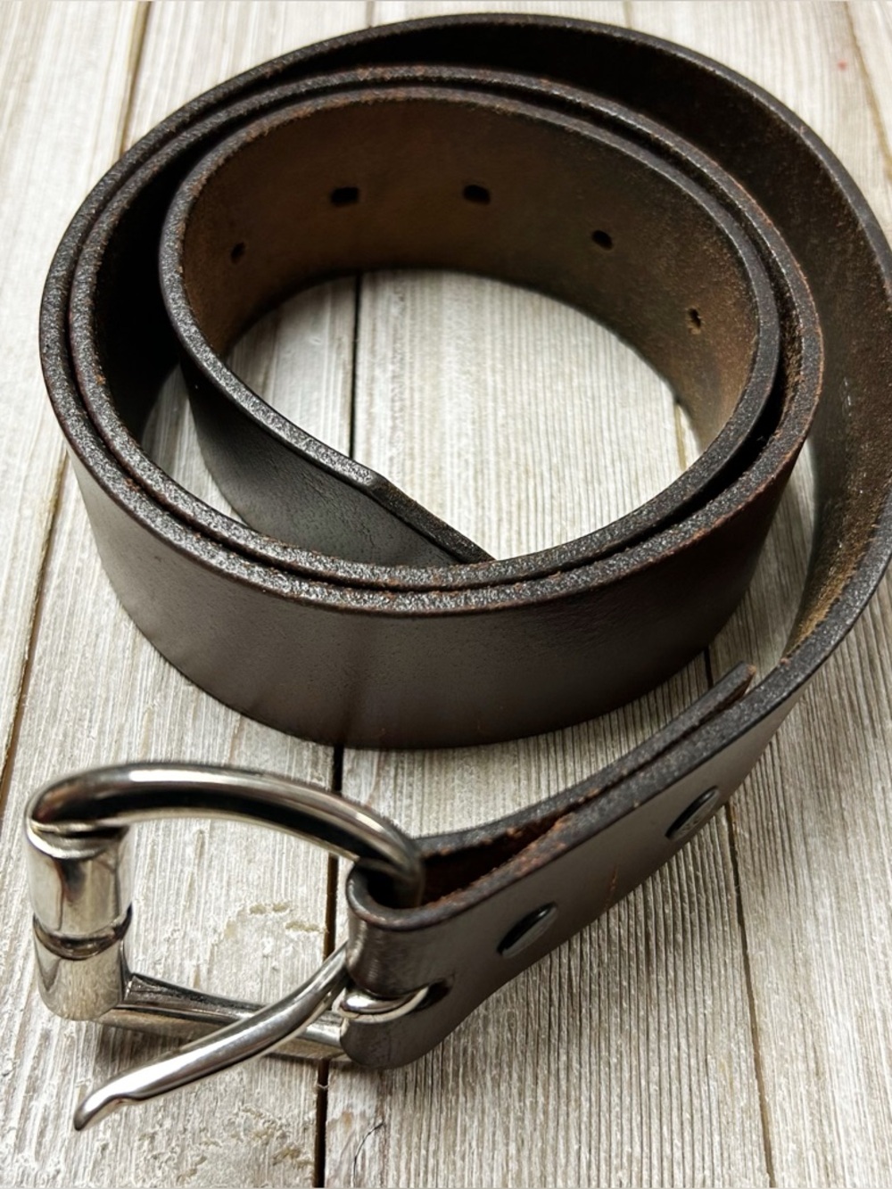 Brown Leather Belt